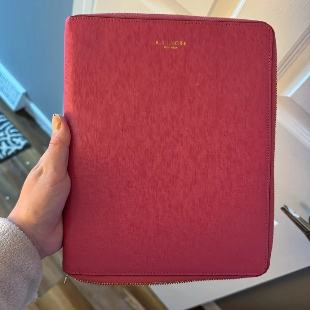 Coach iPad Case